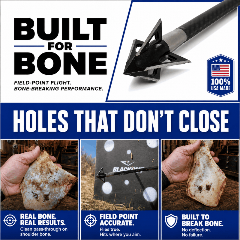 TOTA | 100 grain XL broadhead | 1-3/16-inch vented | fixed blade