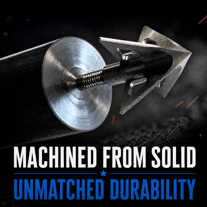 TOTA | 100 grain XL broadhead | 1-3/16-inch vented | fixed blade