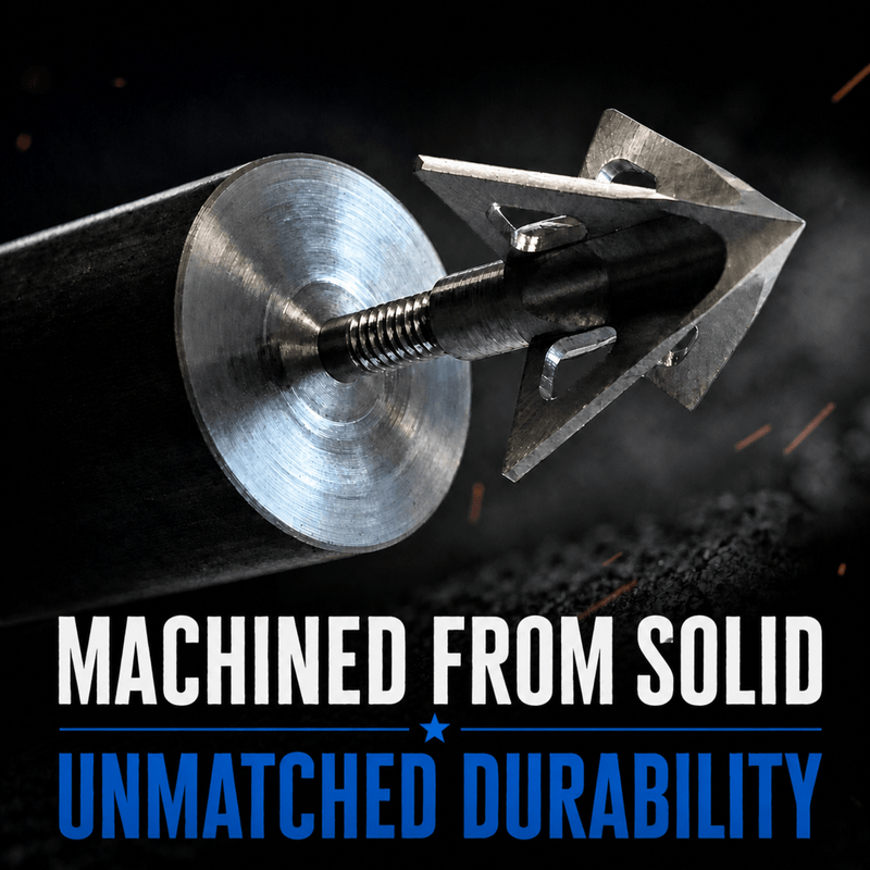 TOTA | 125 grain broadhead | 1-inch vented | fixed blade