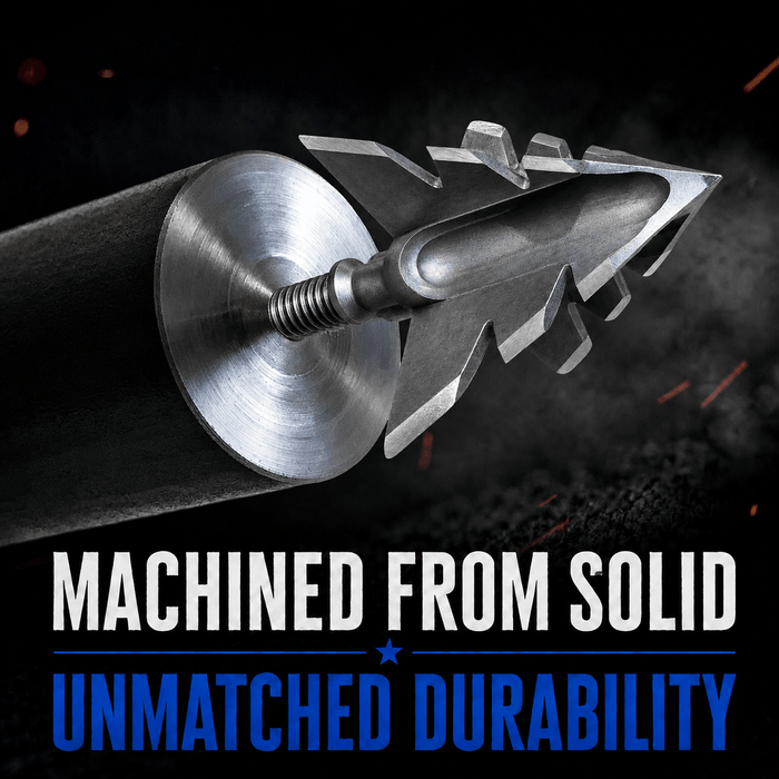 TOTA | 125 Grain Broadhead | Small Game and Turkey | Fixed Blade