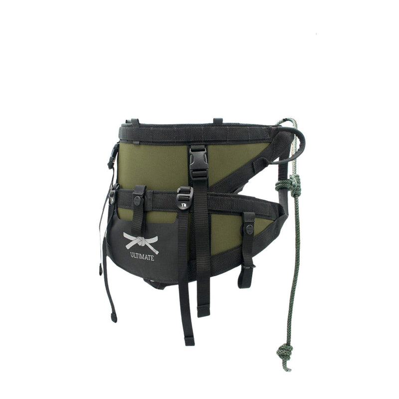 Timber Ninja Black Belt Ultimate Saddle XL — front