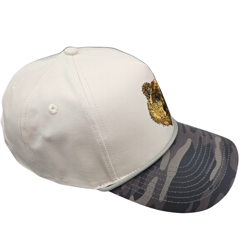 Wild Brims Hats, Bear Black Camo, Stone