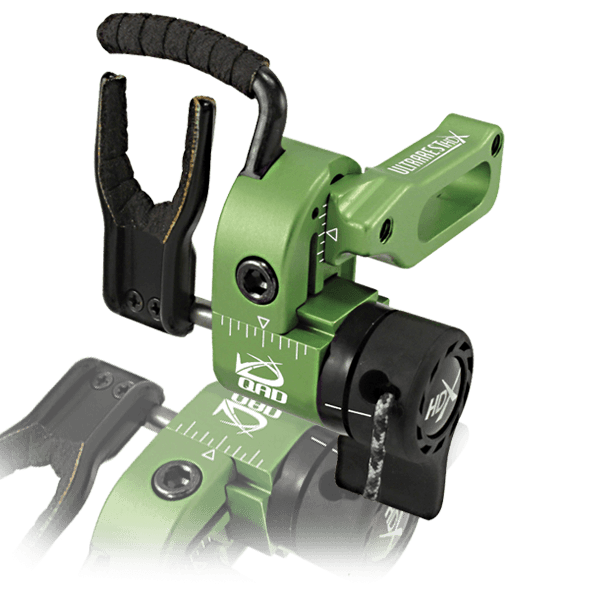 QAD HDX Ultrarest Archery QAD Green Right Handed 